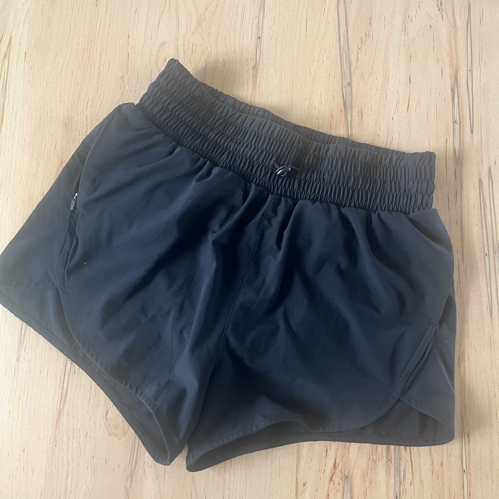 All in Motion Women's Black Athletic Shorts
